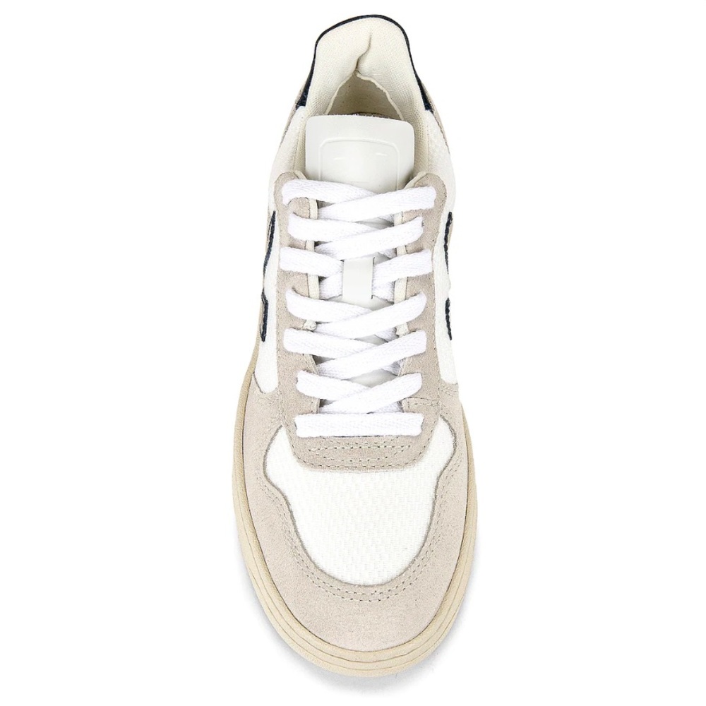 Veja V-10 Sneaker in White & Nautico, Size: EU 38 - Picture 5 of 13